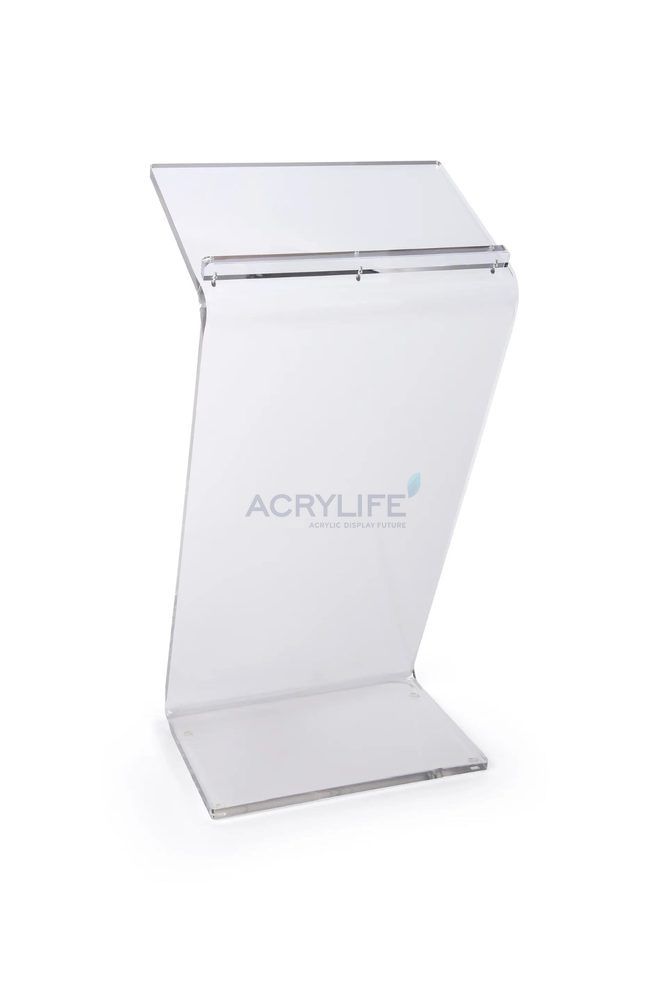Bục phát biểu mica Acrylife chữ Z trong suốt ảnh 2