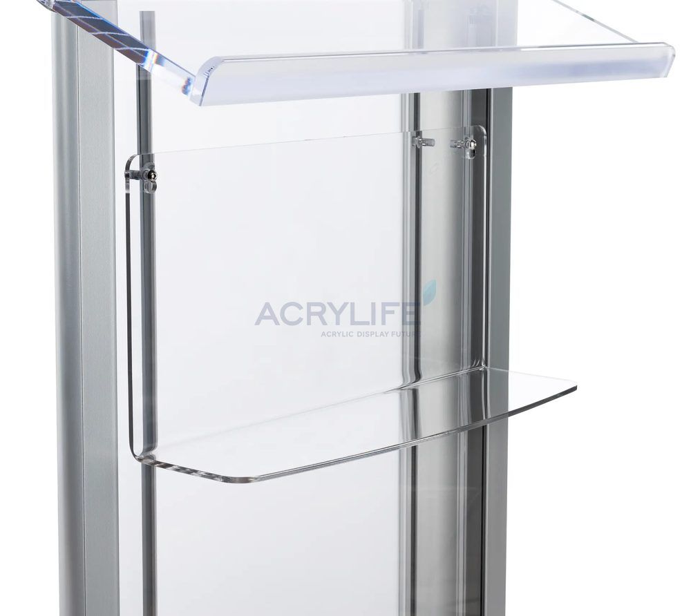 Kệ mica Acrylife trong suốt cho bục phát biểu ảnh 3