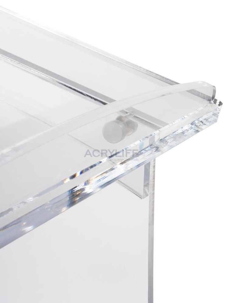 Bục phát biểu mica Acrylife panel tùy chỉnh ảnh 3