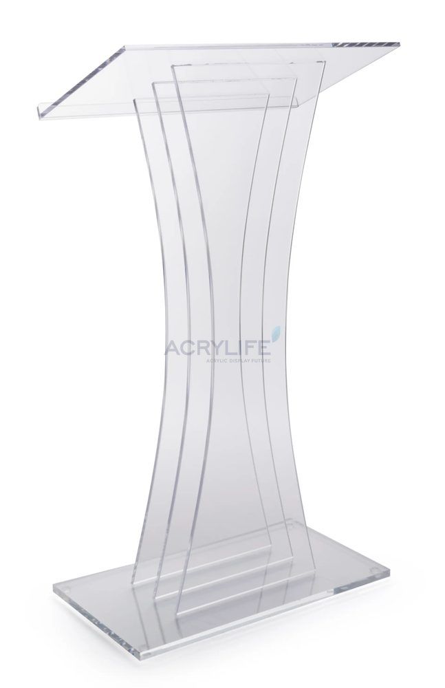 Bục phát biểu mica Acrylife dày 1,2 cm