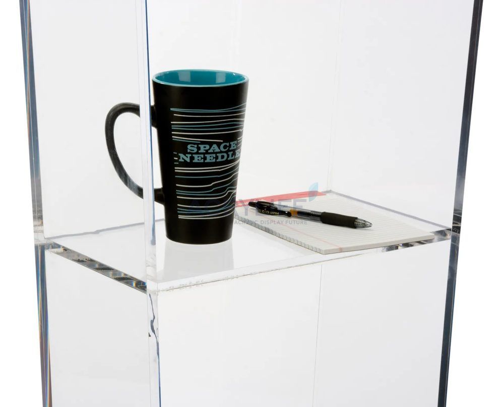 Bục phát biểu mica Acrylife trong suốt – in logo theo yêu cầu ảnh 2